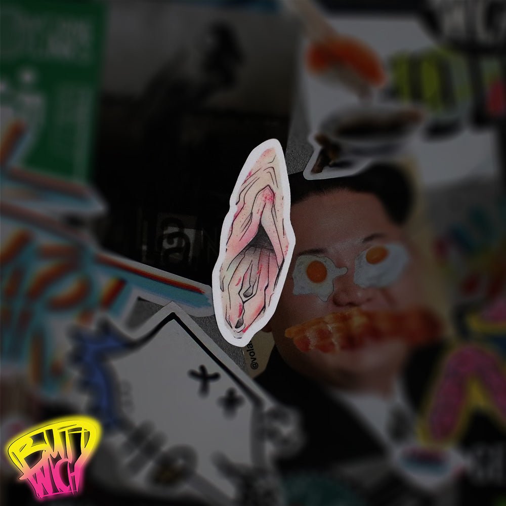 Kabuzze Vinyl Sticker | 2er Pack - ButtwichStickerFreiformStickerVagina