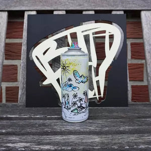 Volane Art Spray Can Sprühdose handbemalt - Unikat - ButtwichDoseLimitiertLouis Beton