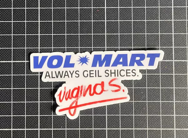 Volmart Sticker Vinyl Freiform - ButtwichStickerFreiformStickerVagina